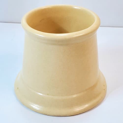 Vintage Pfaltzgraff Village Pattern Sugar Bowl Container Beige Brown NO LID - Thumbnail 3