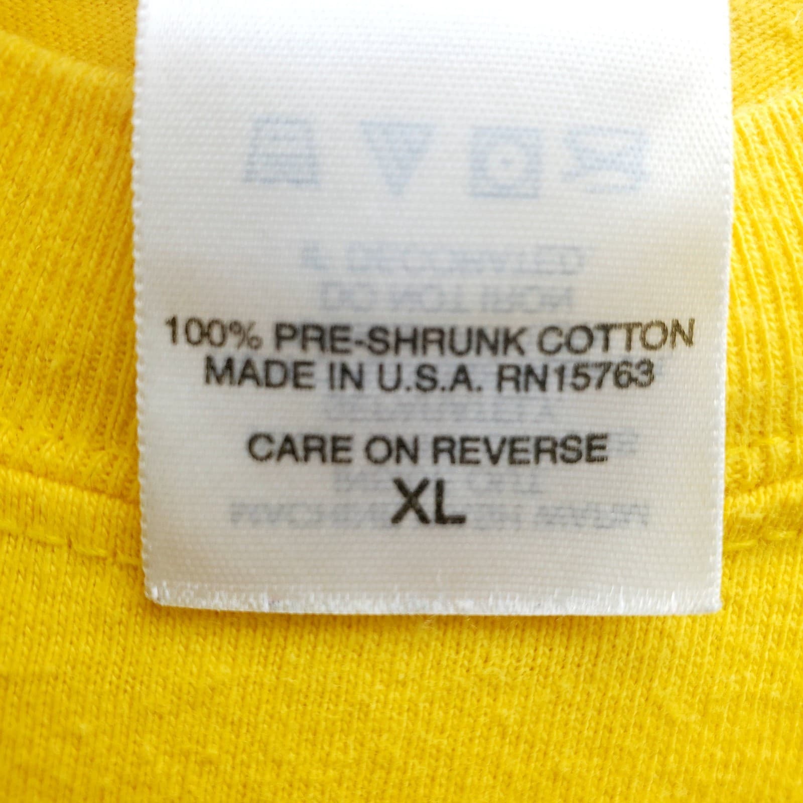 Vtg 2004 Harley Davidson Long Sleeve Yellow Graphic Shirt XL Las Vegas Nevada - Thumbnail 8