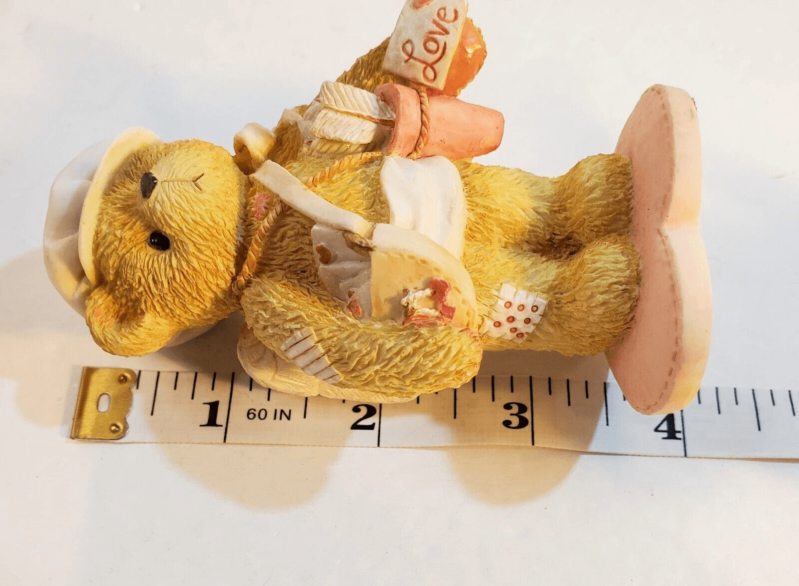 Vintage 1994 Cherished Teddies Sent With Love Mailman Carrier Figurine Enesco - Thumbnail 6