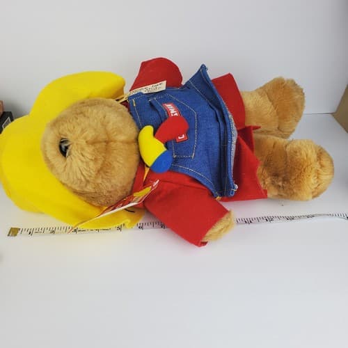 Sears Kids Gifts Craftsman Paddington Bear Plush 14" Tall Stuffed Animal - Thumbnail 9