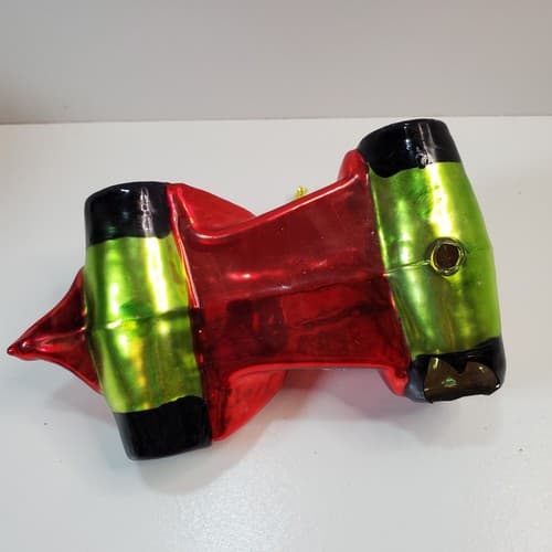 Futuristic Red Race Car Plastic Acrylic Christmas Tree Ornament - Thumbnail 4
