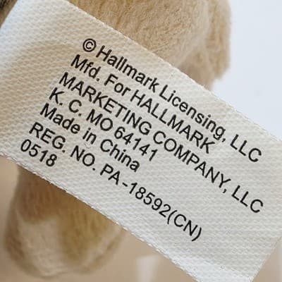 Hallmark Halloween Mini Pug Dog Bat Plush Fangs 4.5" Stuffed Animal NWT - Thumbnail 7