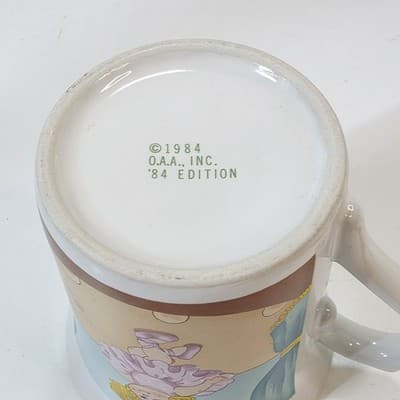 Vintage 1984 Cabbage Patch Kids Ballerina Dance Coffee Tea Cup Mug O.A.A. Inc - Thumbnail 6