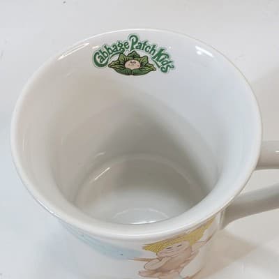 Vintage 1984 Cabbage Patch Kids Ballerina Dance Coffee Tea Cup Mug O.A.A. Inc - Thumbnail 2