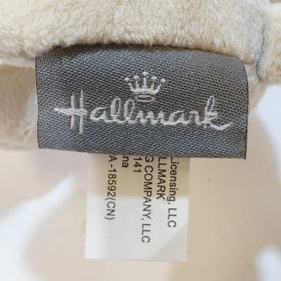 Hallmark Halloween Mini Pug Dog Bat Plush Fangs 4.5" Stuffed Animal NWT - Thumbnail 6