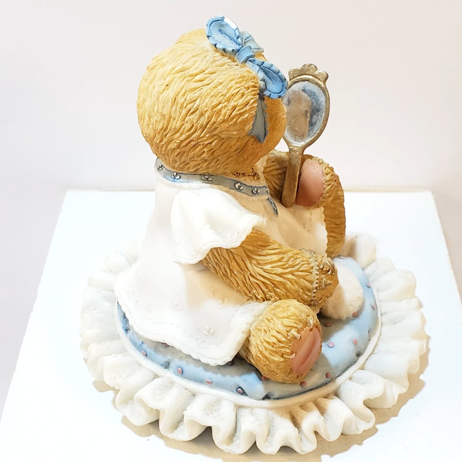 Vtg 2000 Cherished Teddies Monica Mondays Child Is Fair of Face Figurine - Thumbnail 2