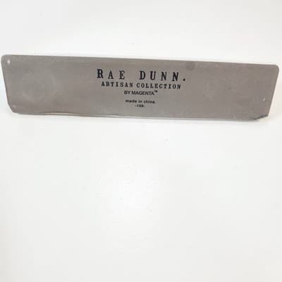 Rae Dunn Artisan Collection BUSY BEE Office Sign Desk Plaque Decor Ceramic - Thumbnail 6