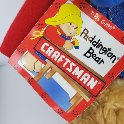 Sears Kids Gifts Craftsman Paddington Bear Plush 14" Tall Stuffed Animal - Thumbnail 2