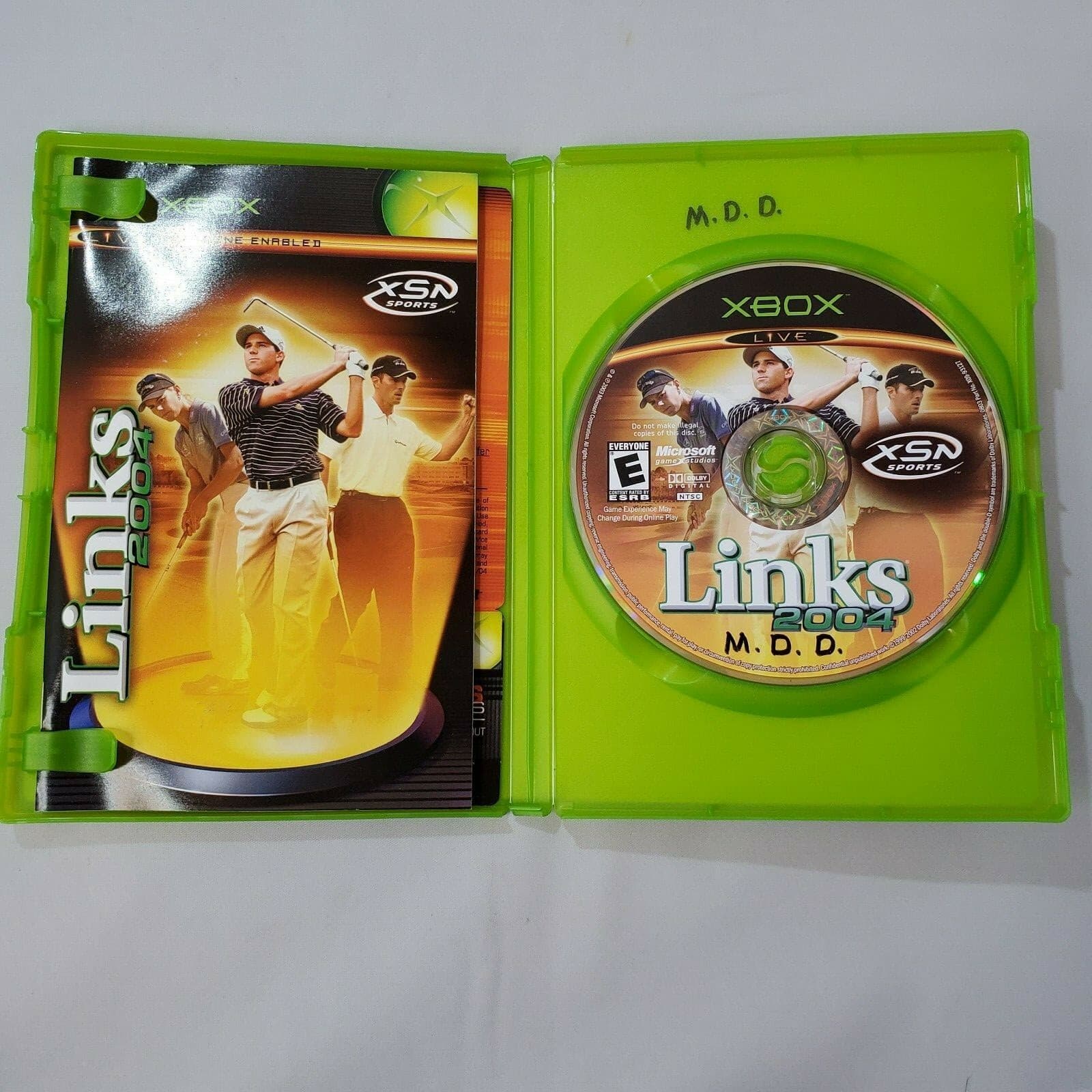 Xbox Links 2004 Golf Video Game Complete with Manual XSN Sports - Thumbnail 3