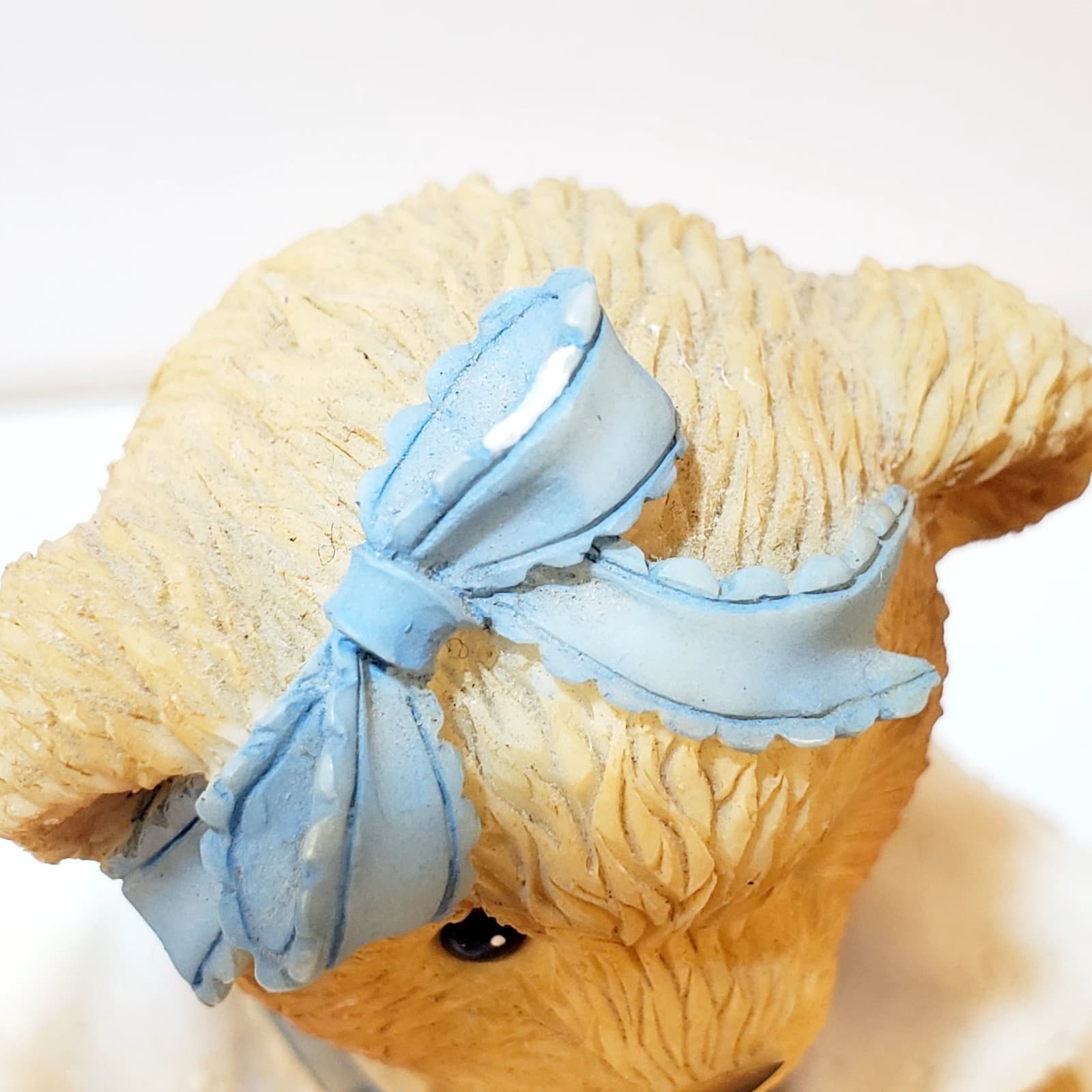 Vtg 2000 Cherished Teddies Monica Mondays Child Is Fair of Face Figurine - Thumbnail 5