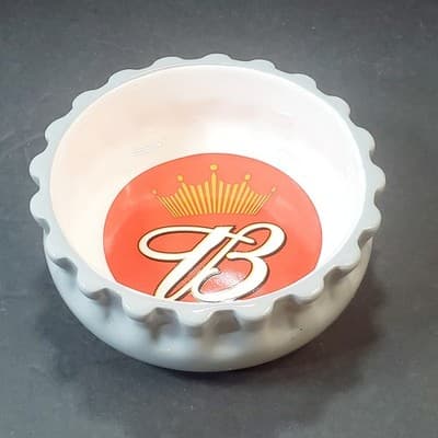 Anheuser Busch Bottle Cap Mancave Nut Bowl 2005 Houston Harvest Gift Products - Thumbnail 2
