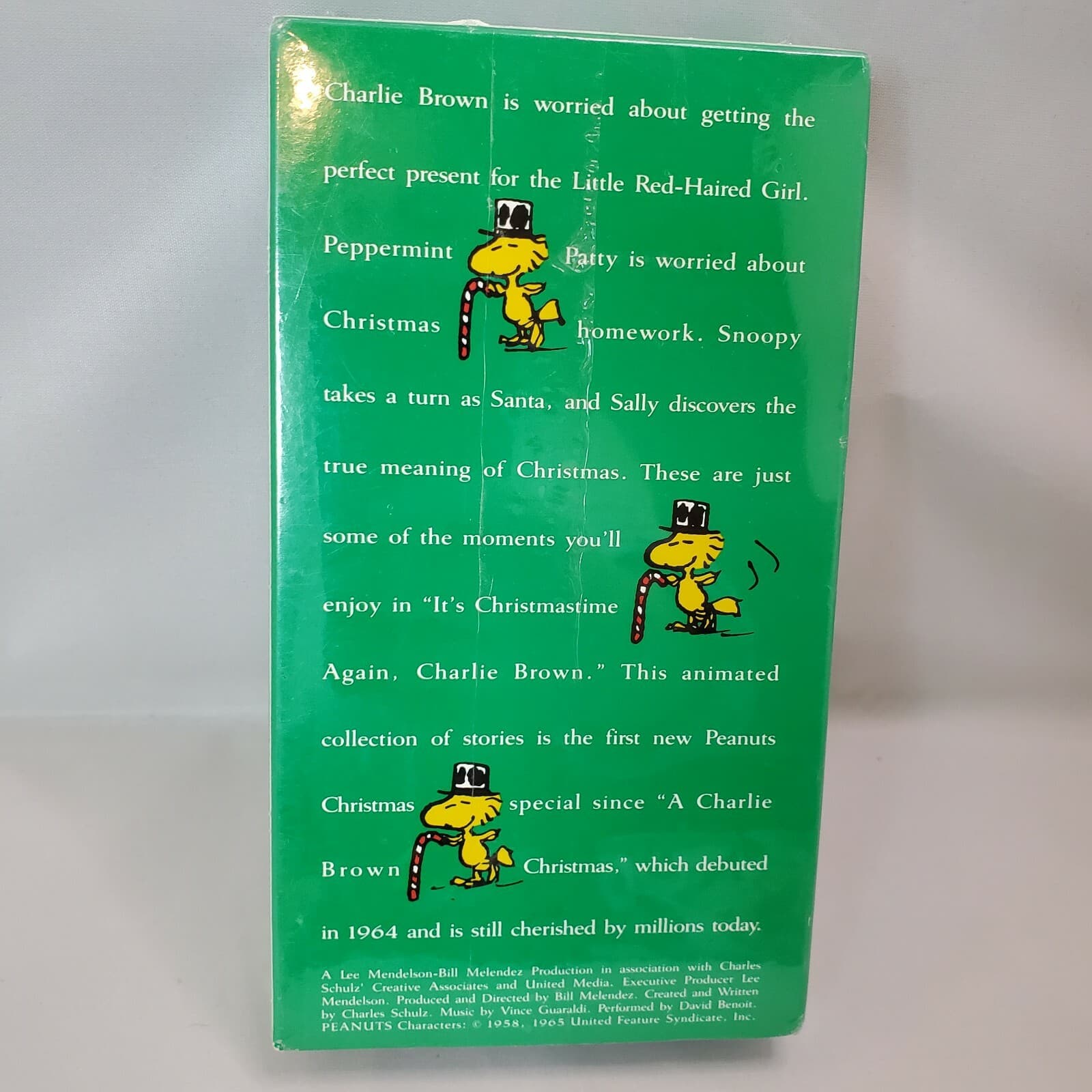 It's Christmastime Again Charlie Brown Brand New Sealed VHS Peanuts Special - Thumbnail 2