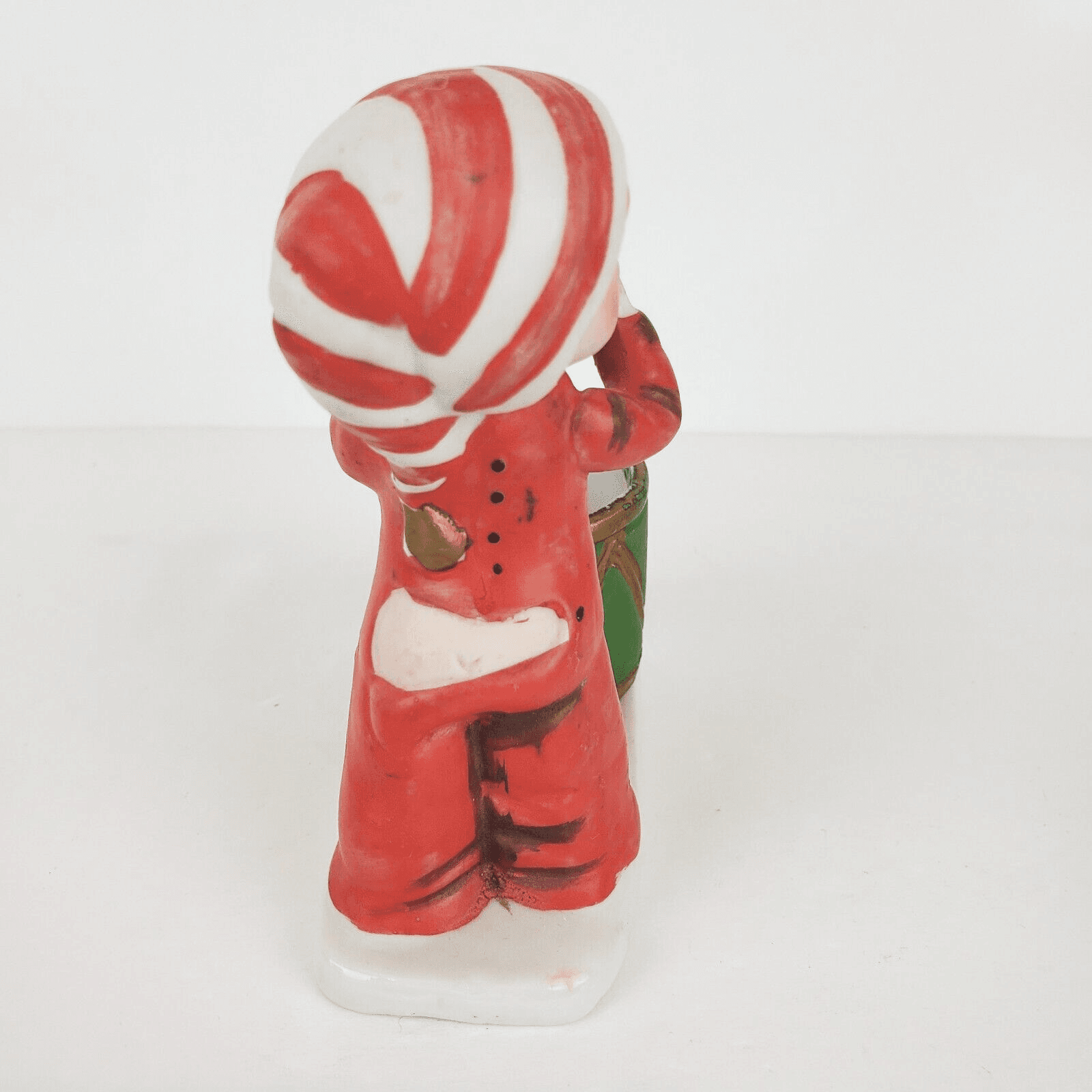 Vintage 1978 Jasco Christmas Luvkins Child Hat Yawning Red Pajamas Candle Holder - Thumbnail 2