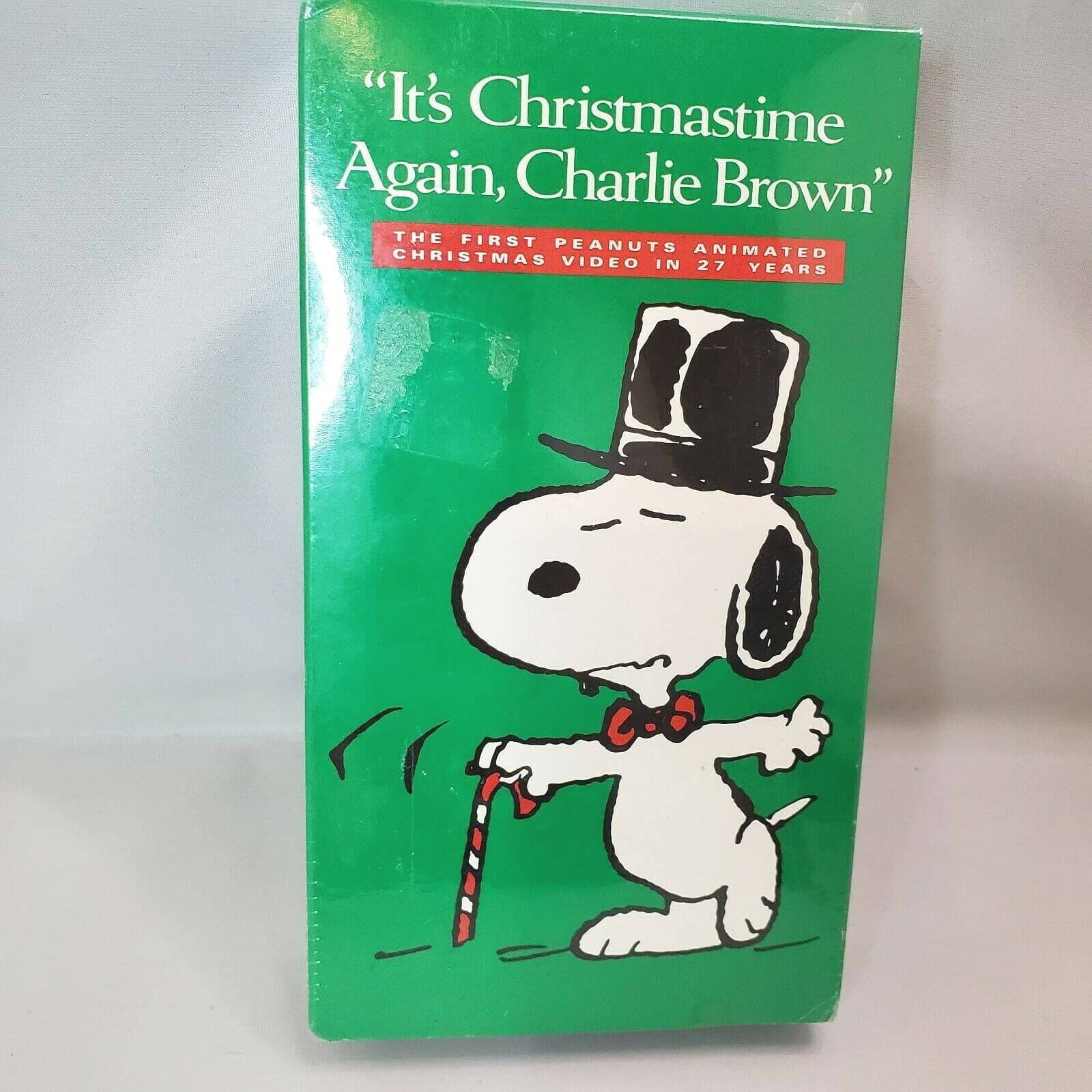 It's Christmastime Again Charlie Brown Brand New Sealed VHS Peanuts Special