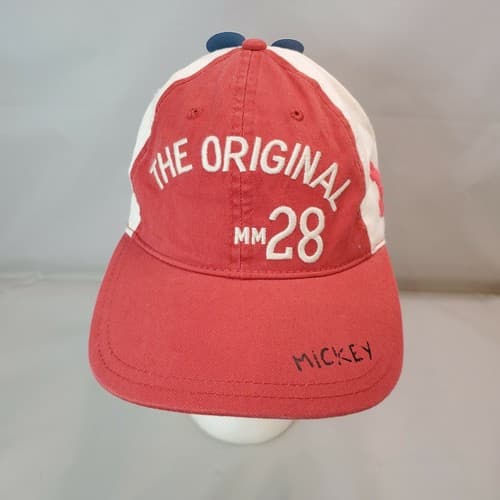 Disney Junk Food Mickey Hat The Original MM28 Baseball Cap Adult Mickey Mouse