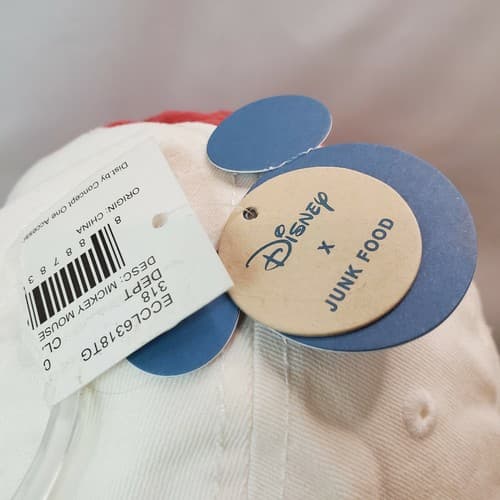 Disney Junk Food Mickey Hat The Original MM28 Baseball Cap Adult Mickey Mouse - Thumbnail 9