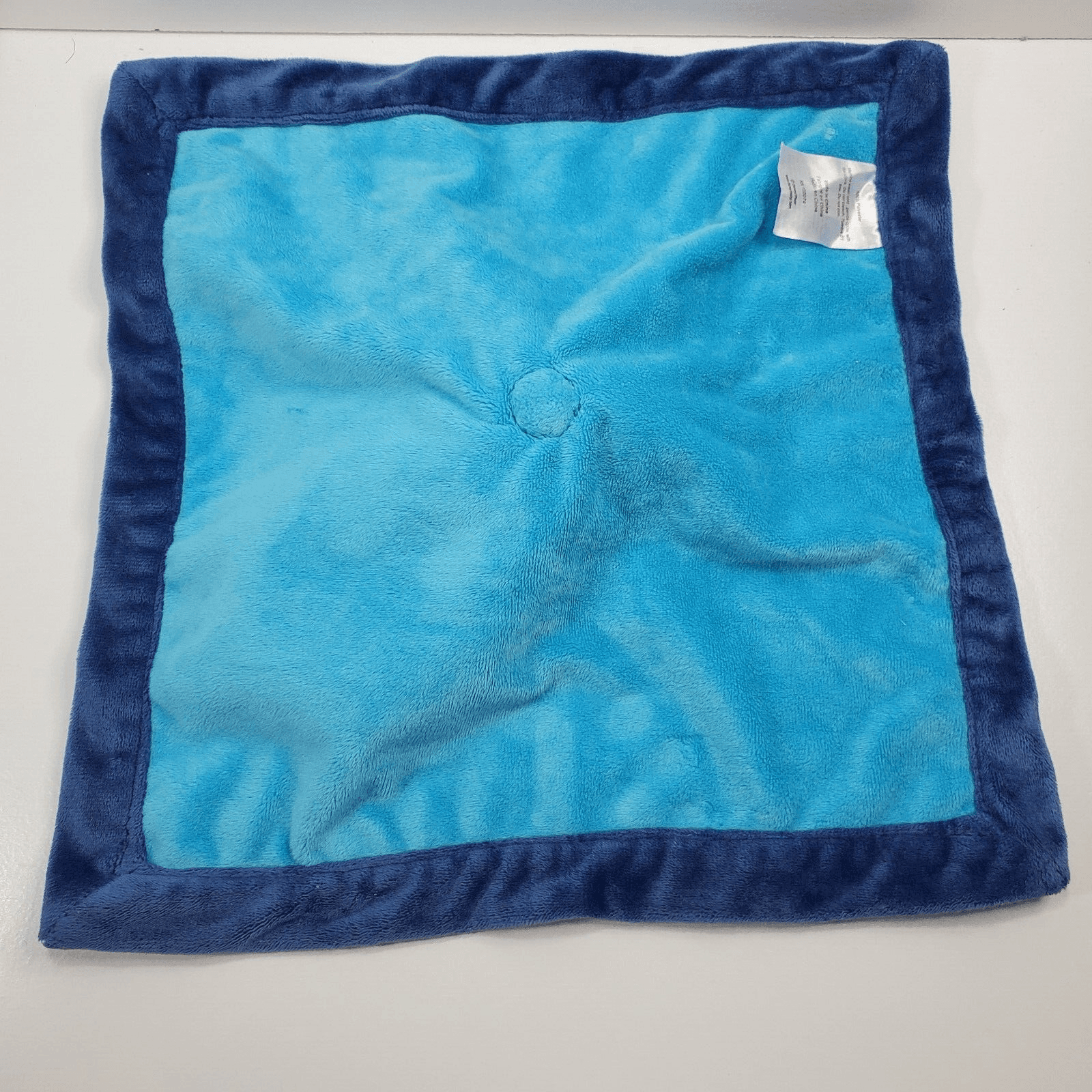 Disney Baby Monster’s Inc SULLY Blue Velour Lovey Rattle Security Blanket Plush - Thumbnail 2