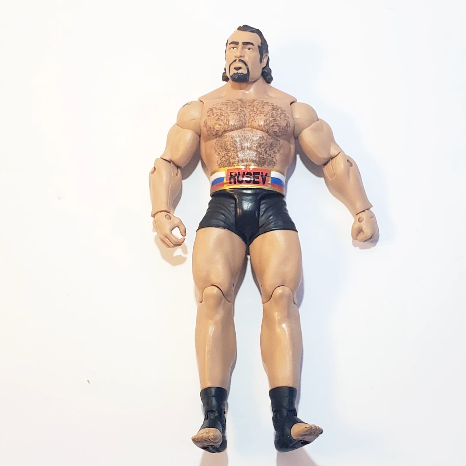 2014 Rusev Miro Basic Battle Pack Series 34 Action Figure WWE 7 inch - Thumbnail 7