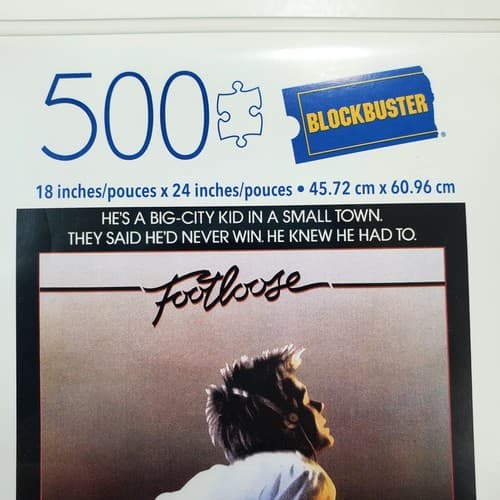 Footloose Blockbuster Movie Spinmaster Games Puzzle 500 Pc NEW - Thumbnail 3