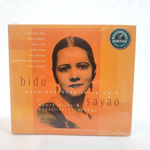 Bidú Sayão Bachiana Brasileira No 5 Opera Arias & Brazilian Folksongs NEW SEALED