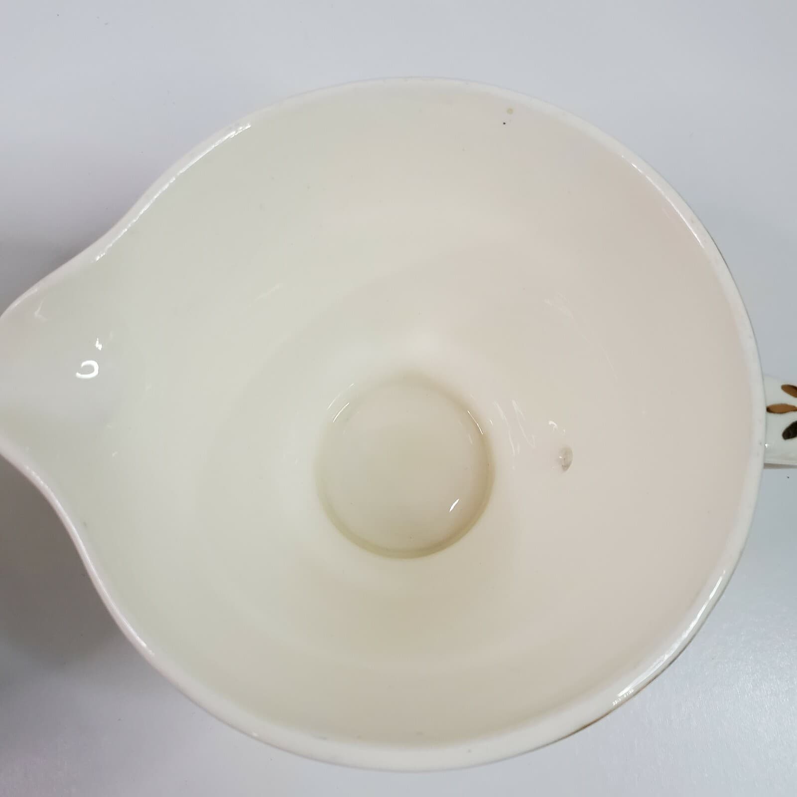 Vintage Royal Stetson Deluxe China Cobalt 22Kt Gold Floral Creamer & Sugar Set - Thumbnail 7