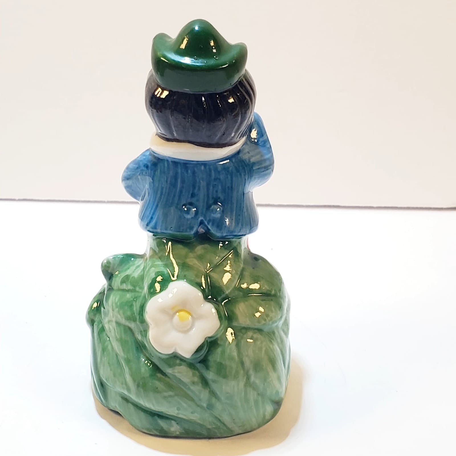 Vtg J.S.N.Y. Ceramic Porcelain Pinocchio Bell Figurine Figure Taiwan 4.25 inch - Thumbnail 3