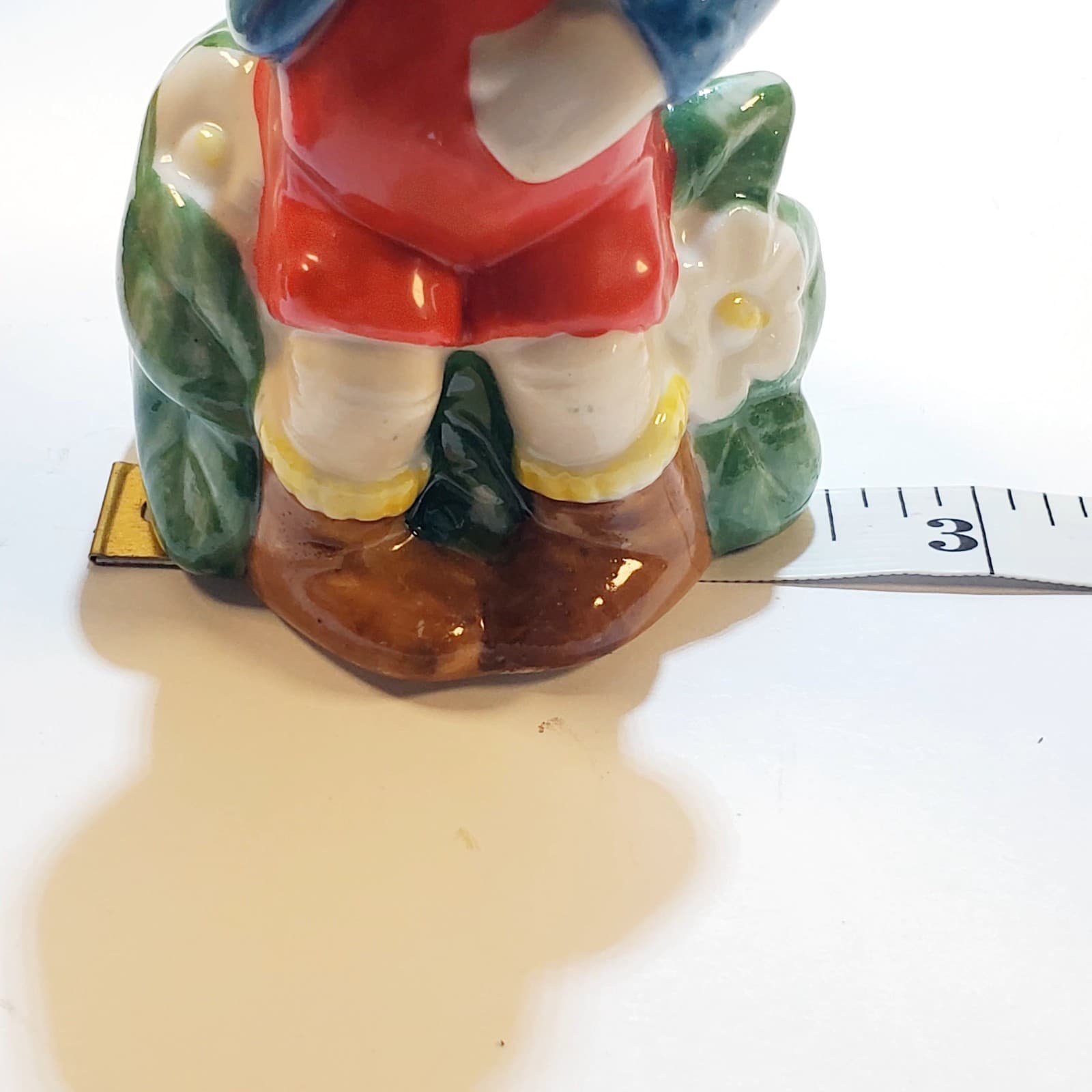 Vtg J.S.N.Y. Ceramic Porcelain Pinocchio Bell Figurine Figure Taiwan 4.25 inch - Thumbnail 8