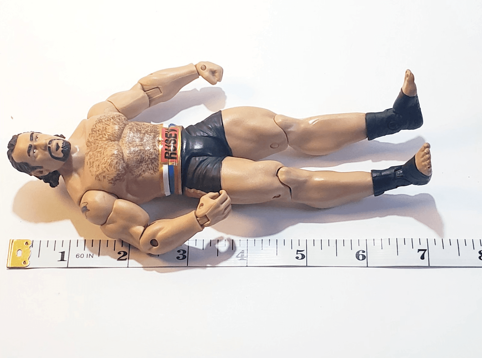 2014 Rusev Miro Basic Battle Pack Series 34 Action Figure WWE 7 inch - Thumbnail 8
