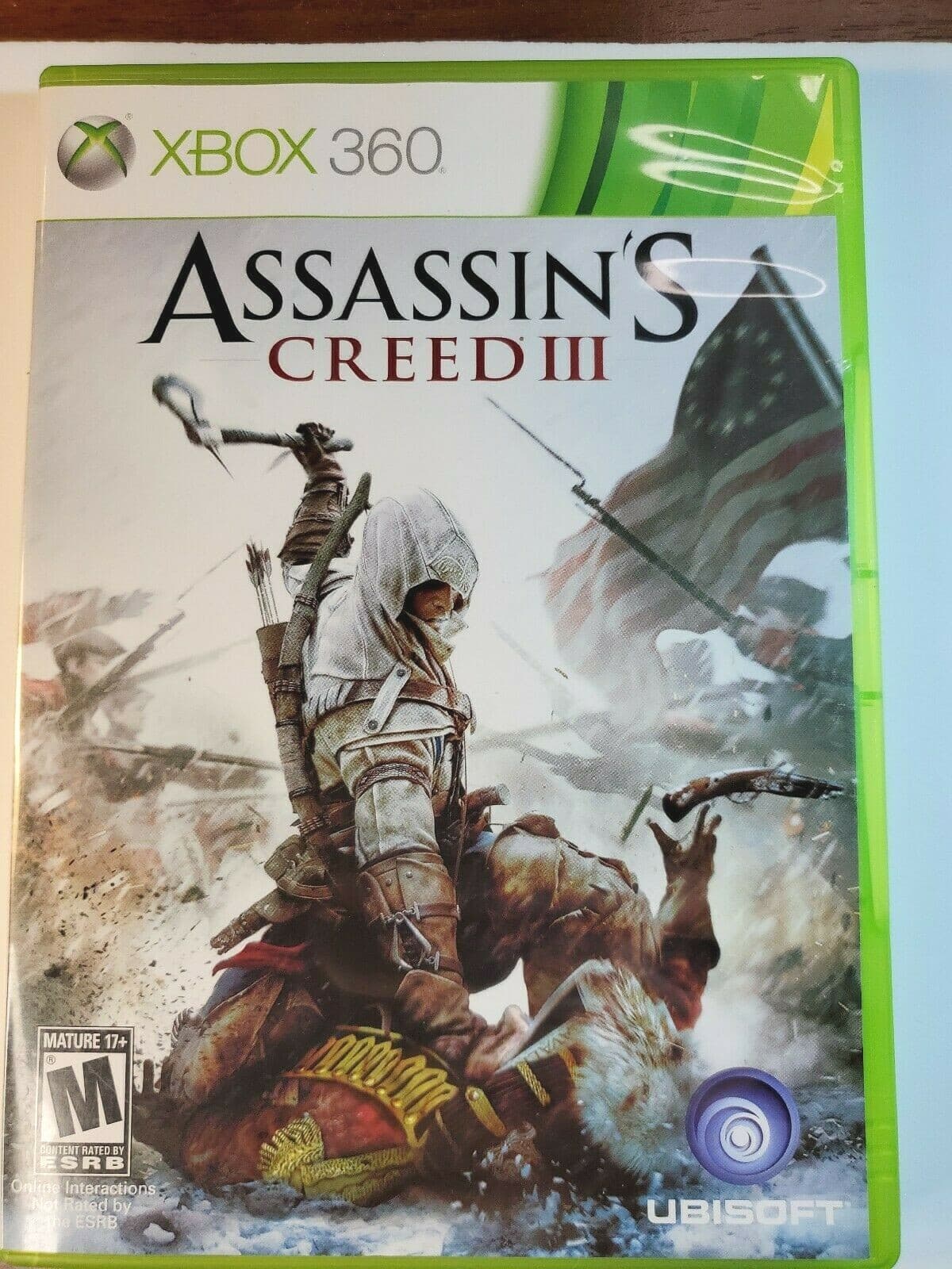 Assassin's Creed III (Microsoft Xbox 360, 2012) Free Shipping