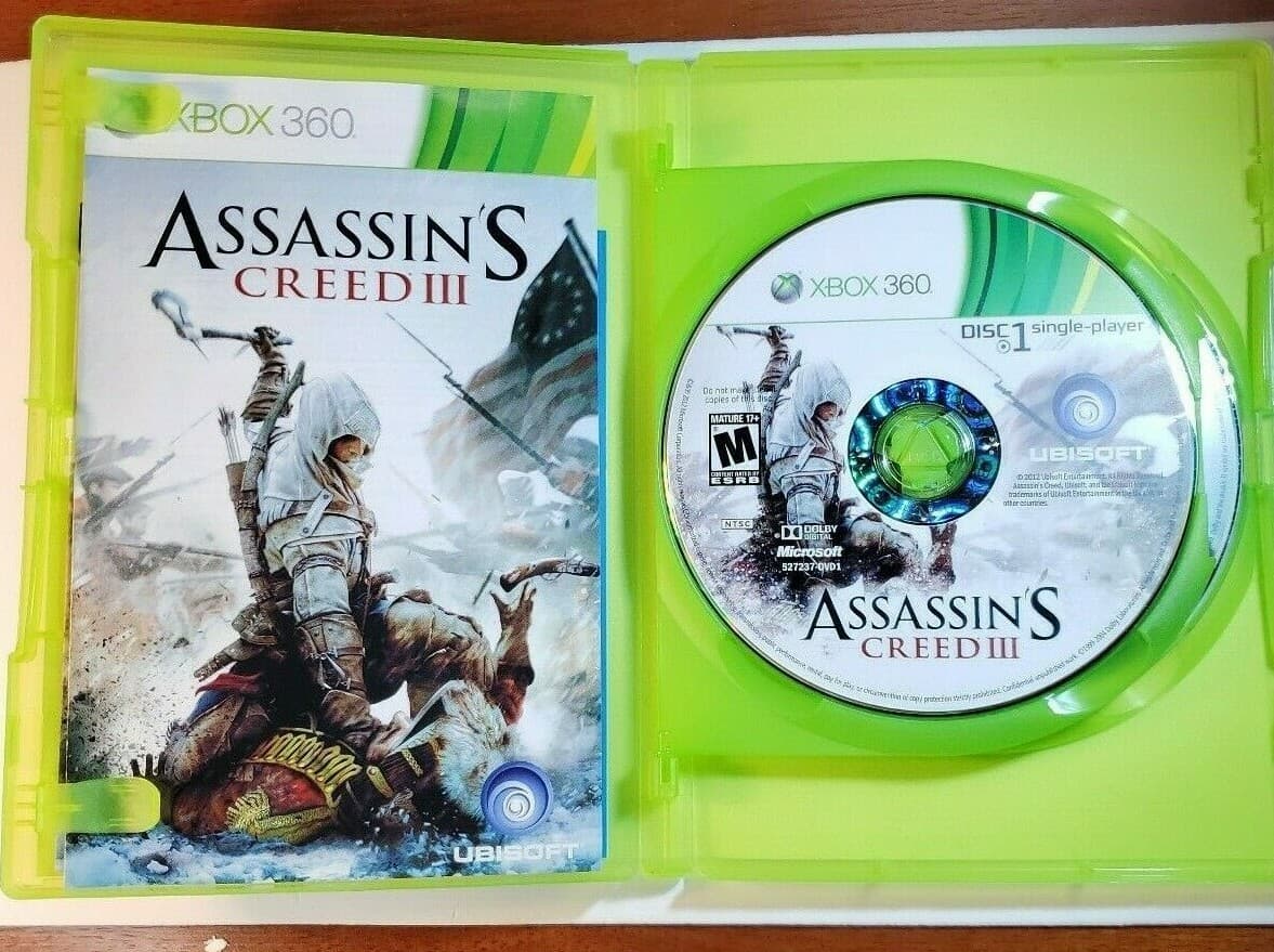 Assassin's Creed III (Microsoft Xbox 360, 2012) Free Shipping - Thumbnail 3