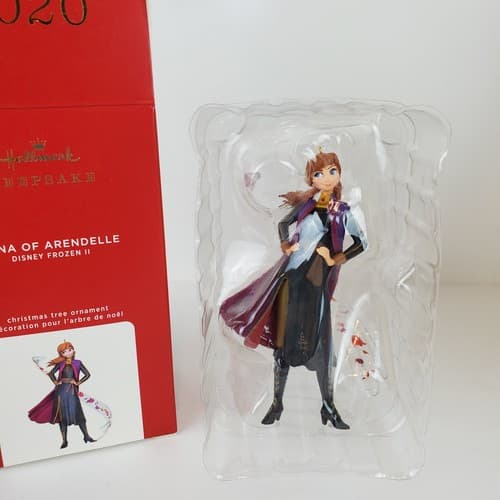 ANNA OF ARENDELLE Frozen II Disney 2020 Hallmark Ornament Free shipping NIB - Thumbnail 2