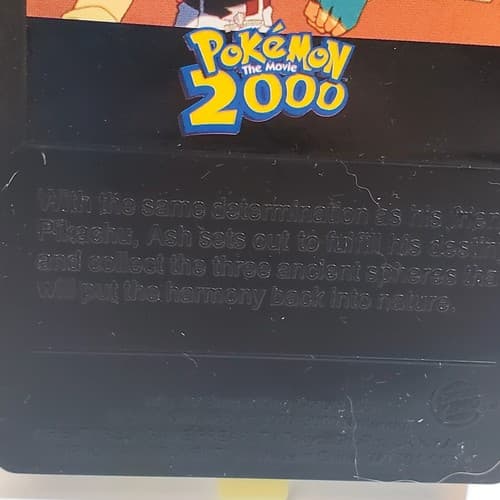 Pokemon 2000 The Movie Pidgeot Plastic Power Card Burger King Collectible Toy - Thumbnail 6