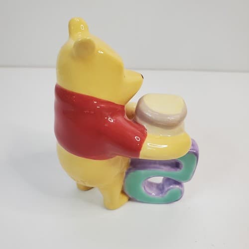 Classic Disney Winnie Pooh Ceramic Birthday Keepsake #5 Cake Topper Decor - Thumbnail 4