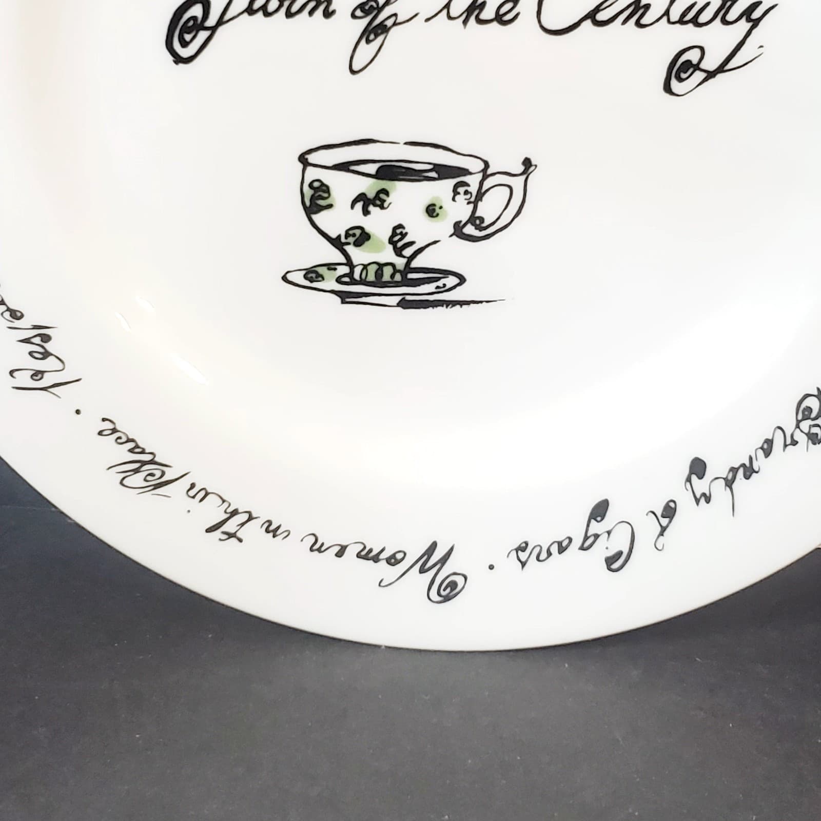 Pottery Barn Decade Salad Dessert Appetizer Plate Turn Of The Century 8.25 inch - Thumbnail 5