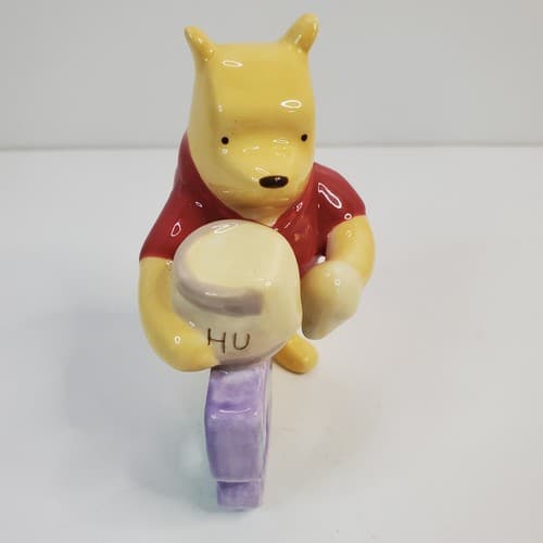 Classic Disney Winnie Pooh Ceramic Birthday Keepsake #5 Cake Topper Decor - Thumbnail 3