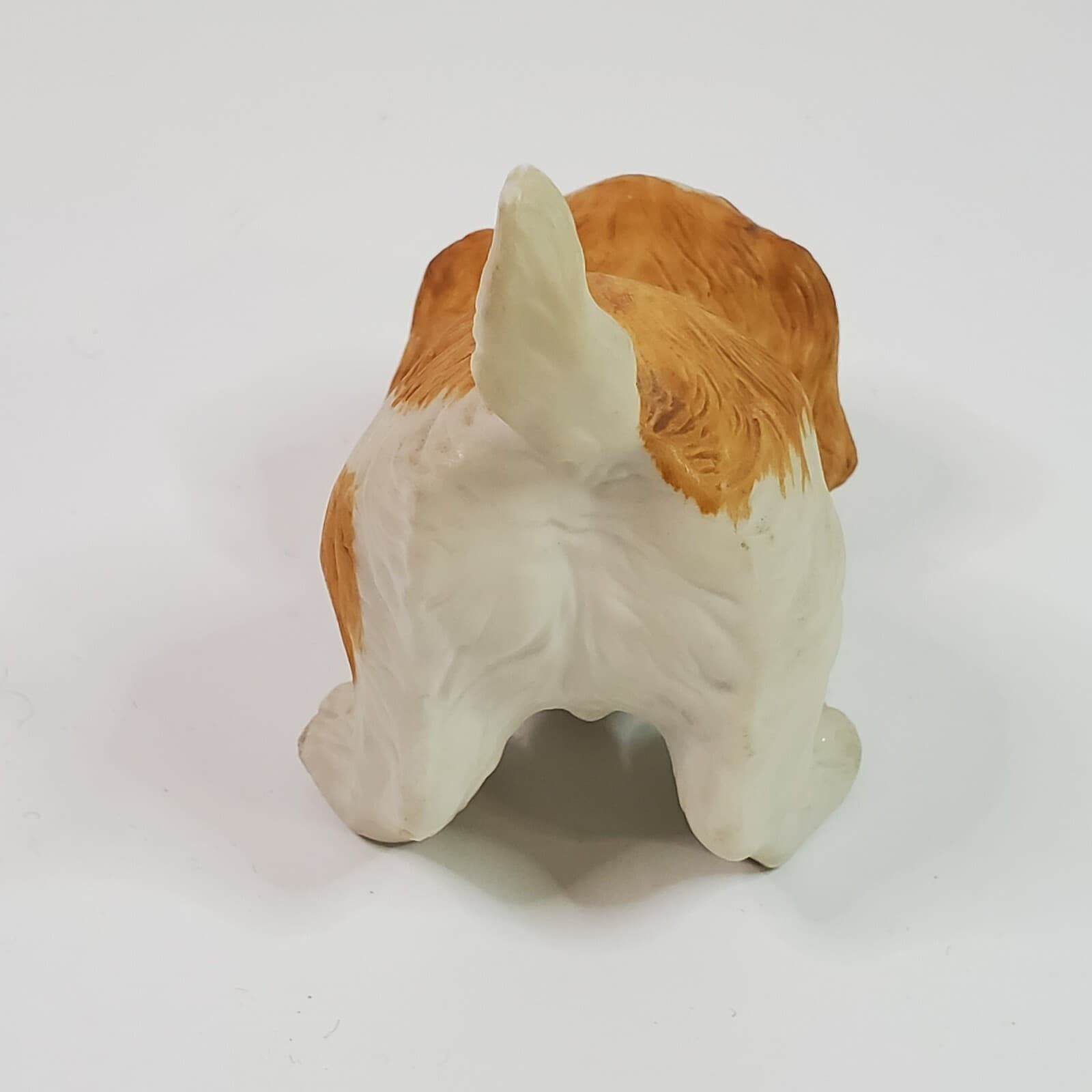 Vintage Homco Crouching Playing Ceramic Dog Spaniel Playful Figurine #1407 - Thumbnail 4