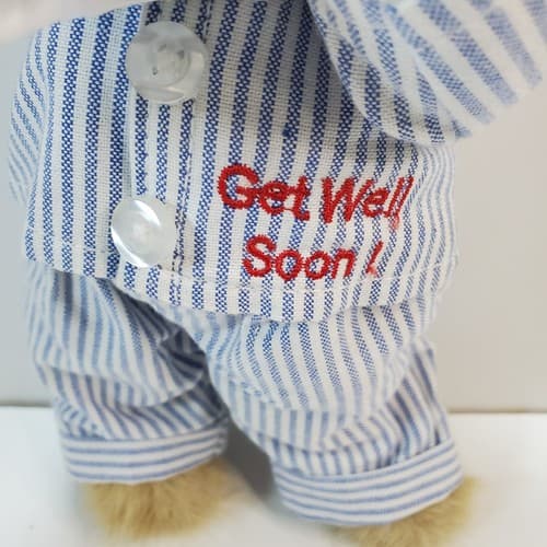 Bearington Collection GET WELL SOON Limited Collectible Illie Willie Bear Plush - Thumbnail 3