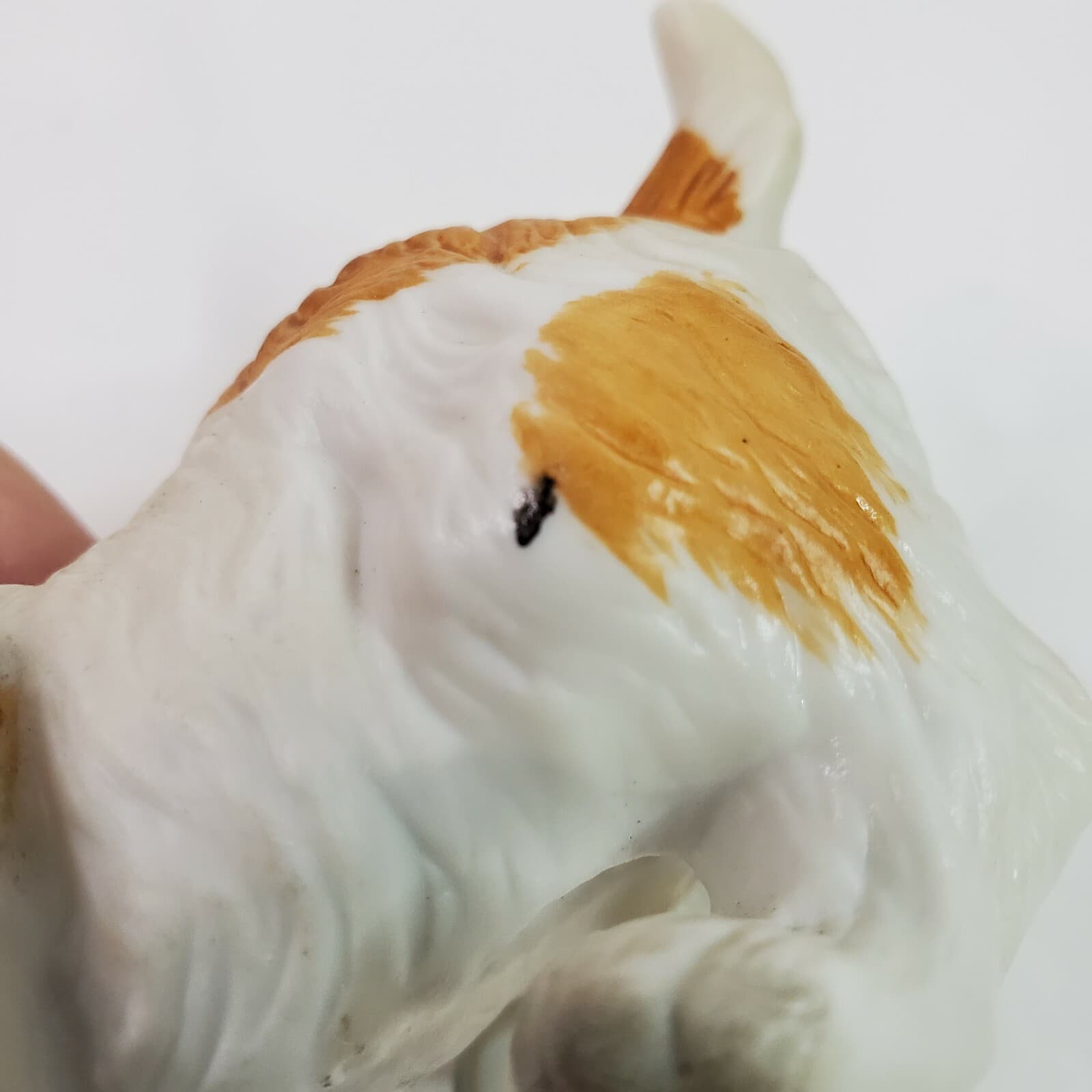 Vintage Homco Crouching Playing Ceramic Dog Spaniel Playful Figurine #1407 - Thumbnail 6