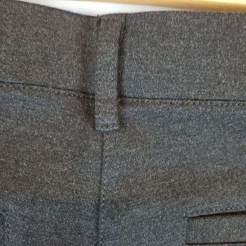 Betabrand Womens XS Charcoal Gray Straight Leg Pull On Dress Yoga Pants W0076-YP - Thumbnail 8
