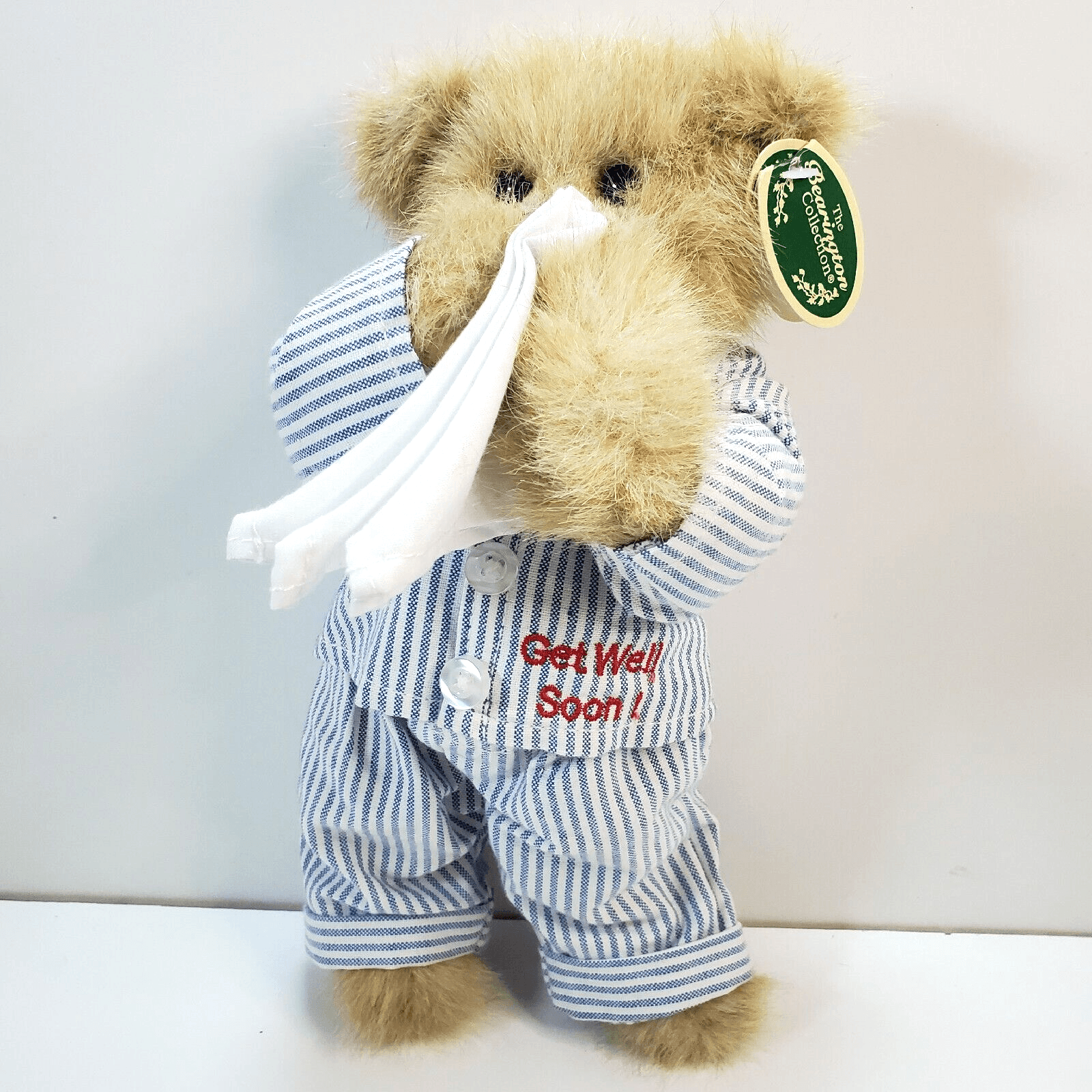 Bearington Collection GET WELL SOON Limited Collectible Illie Willie Bear Plush