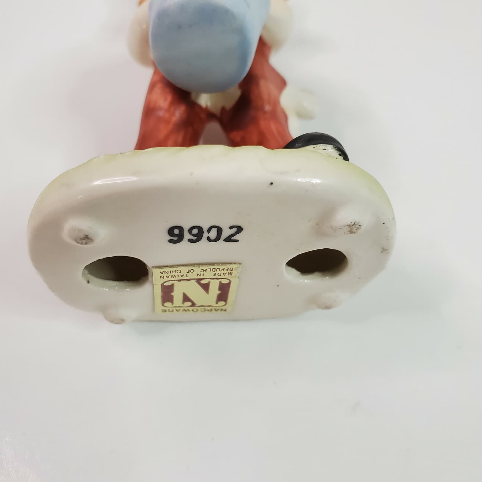 Vintage Napcoware Figurine Tiny Tots-#9902 Girl Painter 4" Taiwan Porcelain - Thumbnail 5