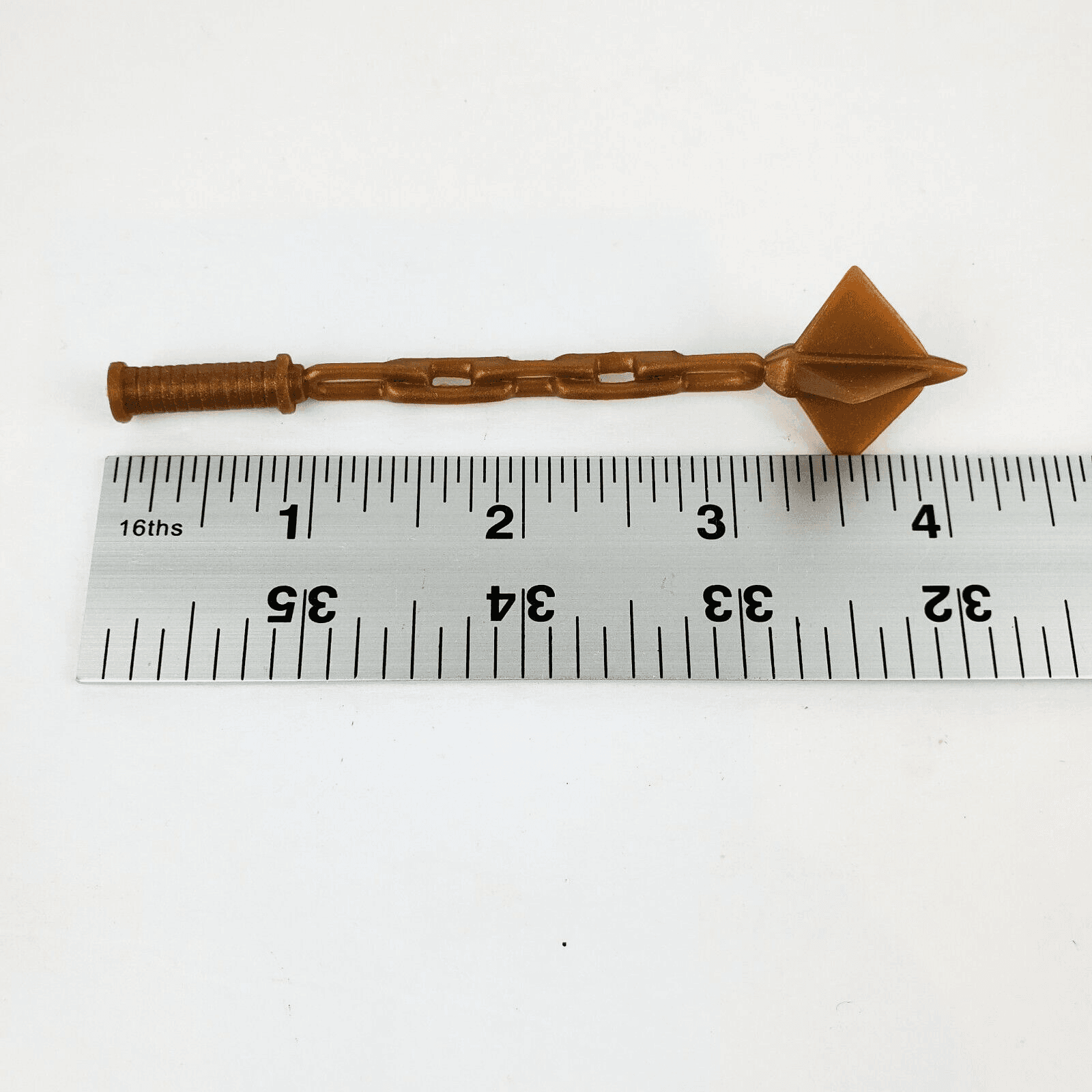 Vintage Johnny West Gold Knight Sir Gordon 3 pc Accessory Weapon Lot Mace - Thumbnail 4