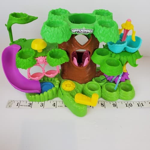 Hatchimals Colleggtibles The Hatchery Nursery Jungle Tree House Playset Play Set - Thumbnail 12