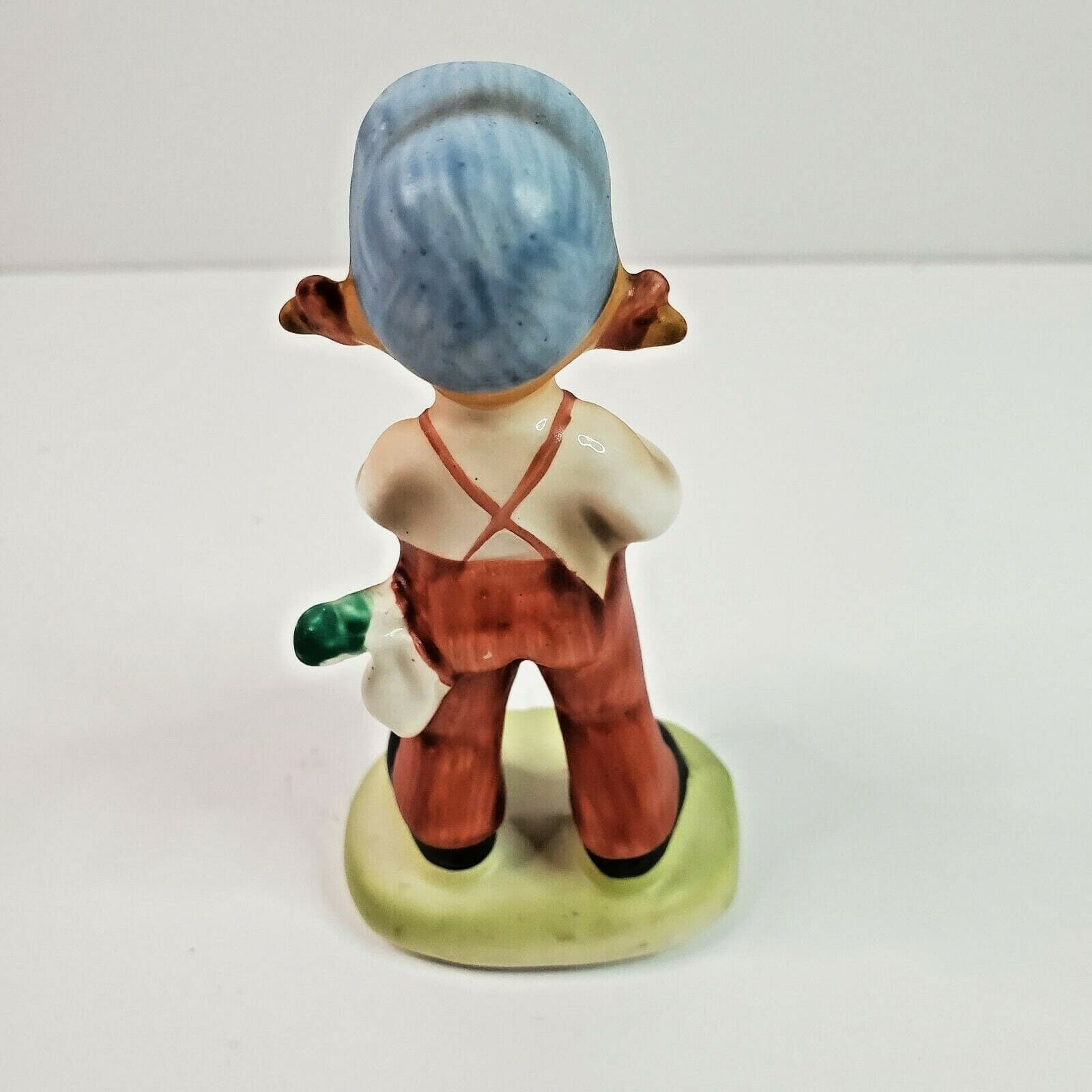 Vintage Napcoware Figurine Tiny Tots-#9902 Girl Painter 4" Taiwan Porcelain - Thumbnail 3