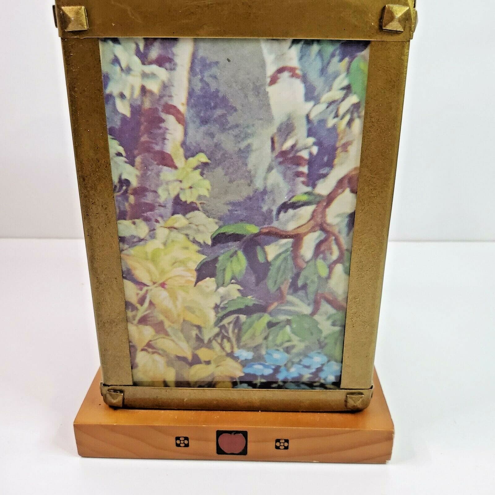 Disney Princess Snow White's Garden Collection Tea Light Holder Wood Metal Glass - Thumbnail 3