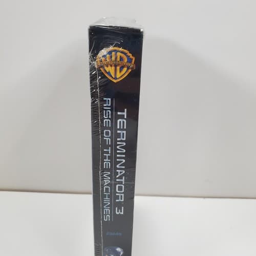 Terminator 3: Rise of the Machines Arnold Schwarzenegger VHS Ripped Cellophane - Thumbnail 2