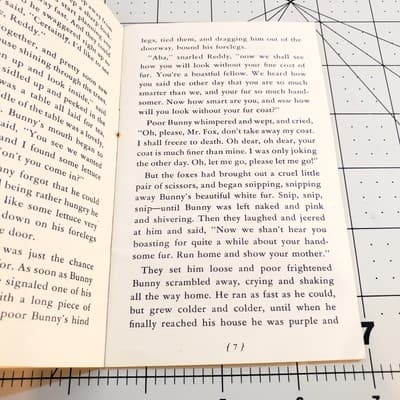 Vintage 1945 Story of Bunny Esmond Paperback Pamphlet Children's Book WRITTEN IN - Thumbnail 11