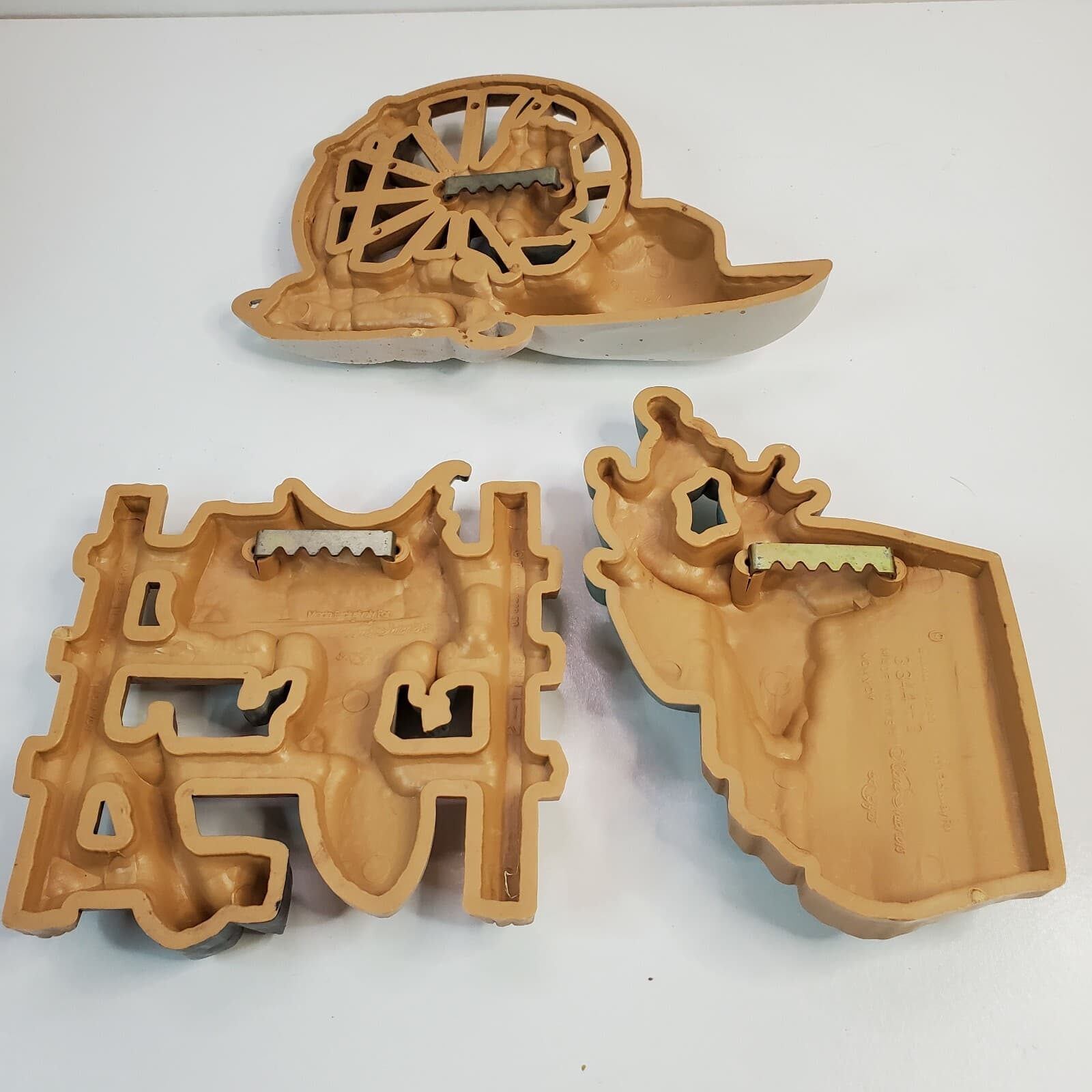 Set of 3 Vtg Burlwood Home Interiors Southwest Western Small Wall Decor Plaques - Thumbnail 2