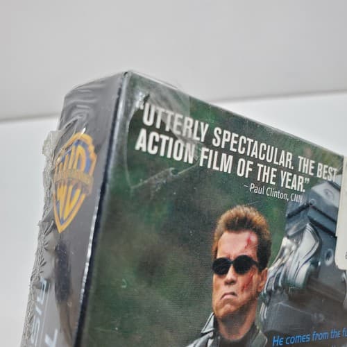 Terminator 3: Rise of the Machines Arnold Schwarzenegger VHS Ripped Cellophane - Thumbnail 5