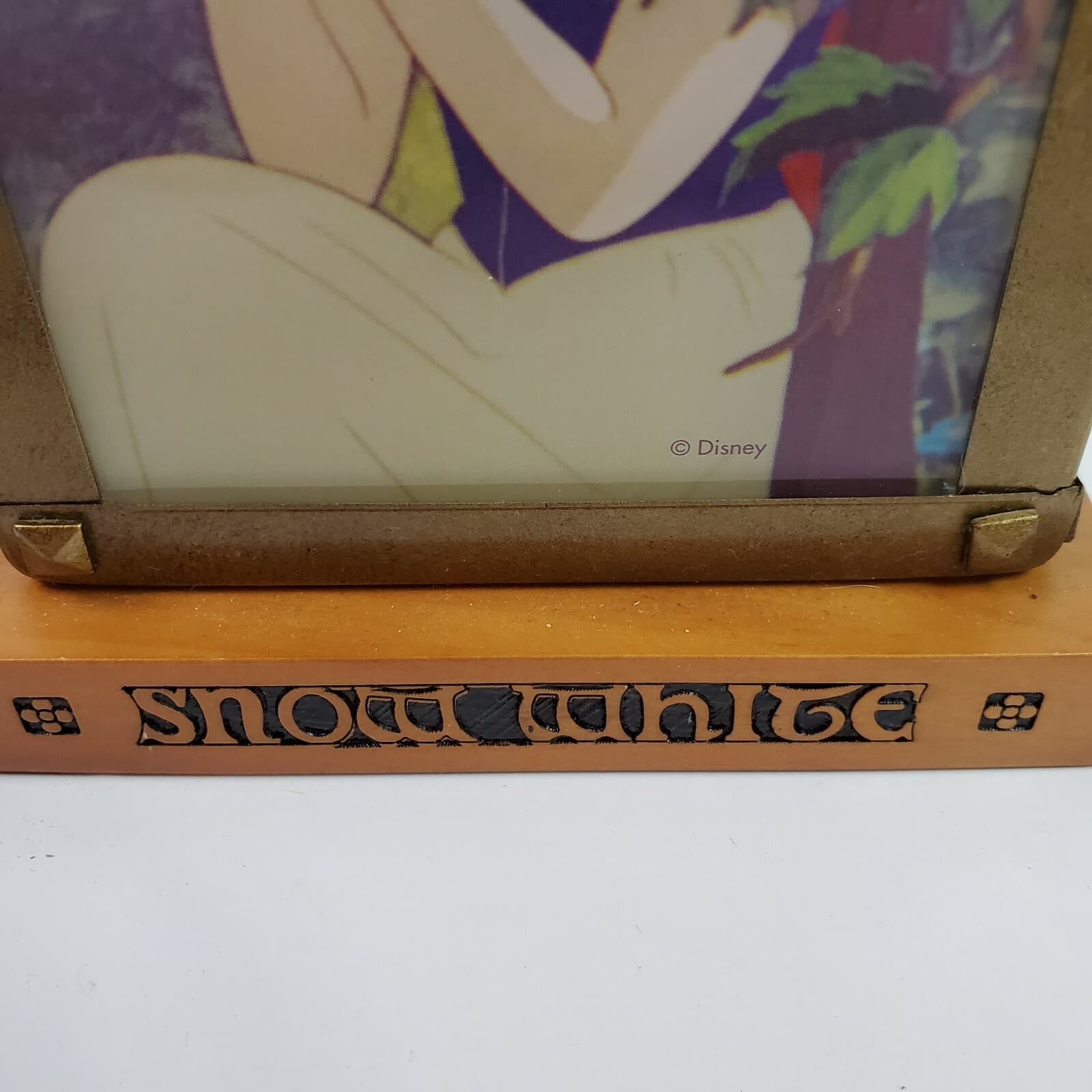 Disney Princess Snow White's Garden Collection Tea Light Holder Wood Metal Glass - Thumbnail 4